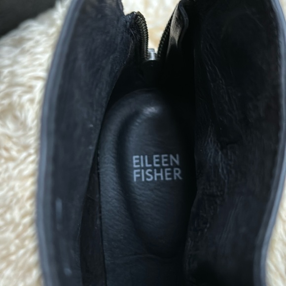 Eileen Fisher Leather Boots - Picture 6 of 11